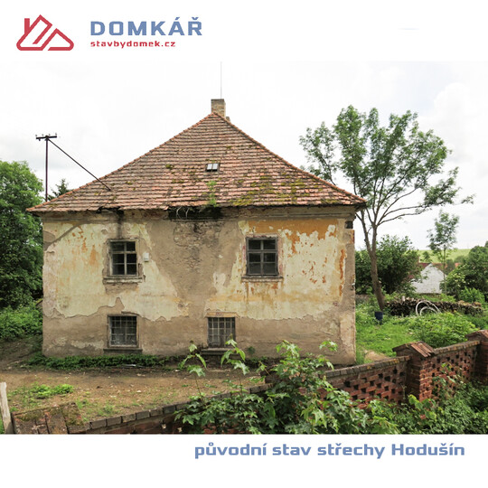 rekonstrukce střechy fary HODUŠÍN
