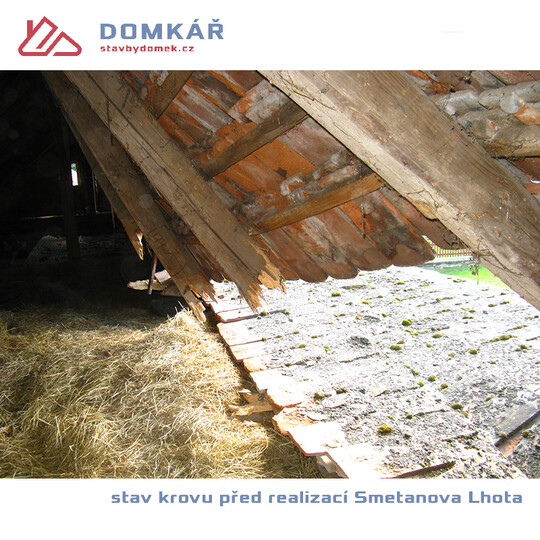 rekonstrukce střechy SMETANOVA LHOTA