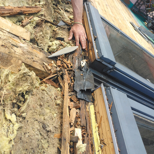 2025 | TÁBOR | Střelnická 222 | rekonstrukce střechy a historické fasády