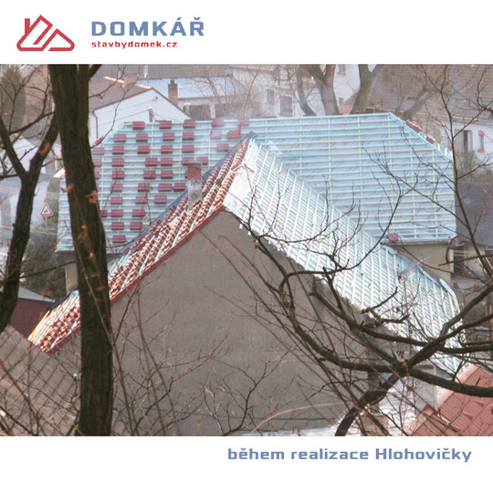 rekonstrukce střechy HLOHOVIČKY