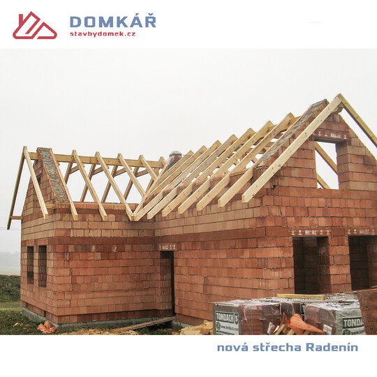 nová střecha RADENÍN