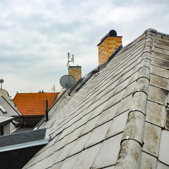 2025 | TÁBOR | Střelnická 222 | rekonstrukce střechy a historické fasády