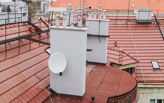 rekonstrukce střechy PRAHA VRŠOVICE