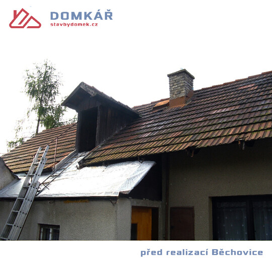 rekonstrukce střechy PRAHA BĚCHOVICE