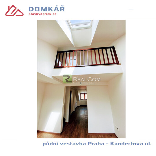 půdní vestavba KANDERTOVA - PRAHA