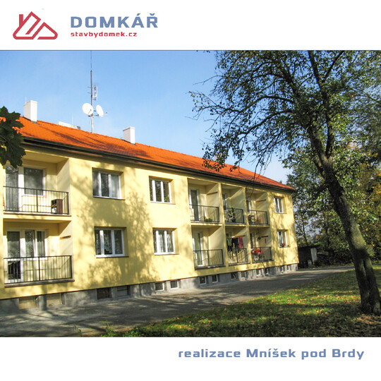 rekonstrukce střechy MNÍŠEK POD BRDY