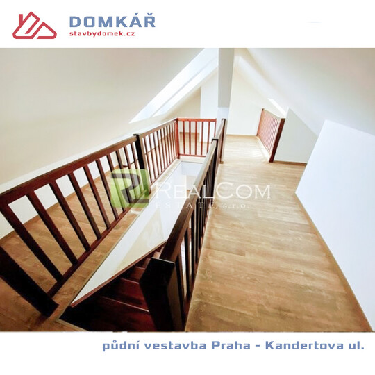 půdní vestavba KANDERTOVA - PRAHA