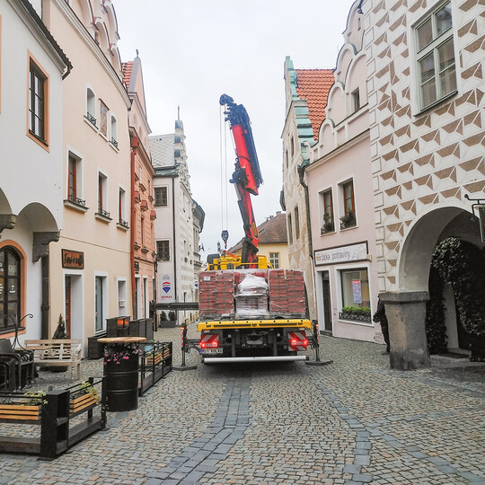 2025 | TÁBOR | Střelnická 222 | rekonstrukce střechy a historické fasády