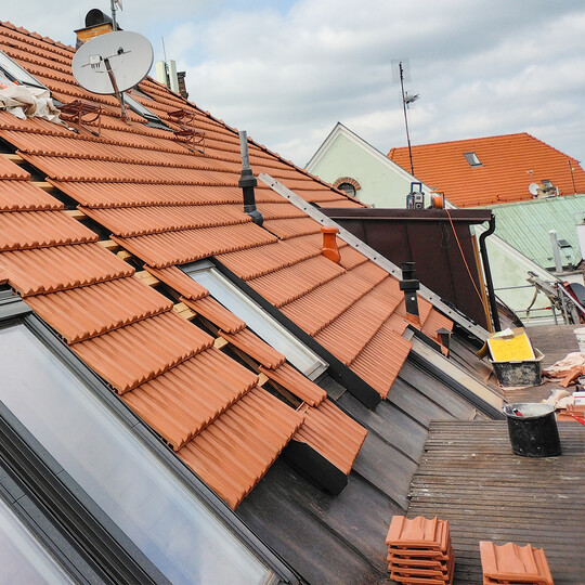 2025 | TÁBOR | Střelnická 222 | rekonstrukce střechy a historické fasády