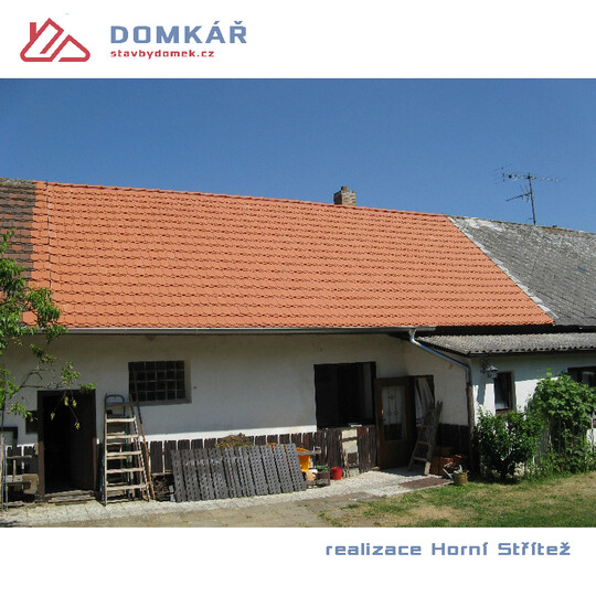 rekonstrukce střechy HORNÍ STŘÍTEŽ