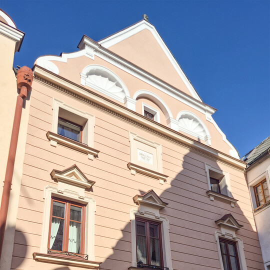 2025 | TÁBOR | Střelnická 222 | rekonstrukce střechy a historické fasády