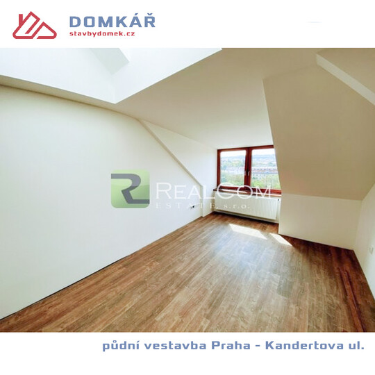 půdní vestavba KANDERTOVA - PRAHA