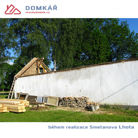 rekonstrukce střechy SMETANOVA LHOTA
