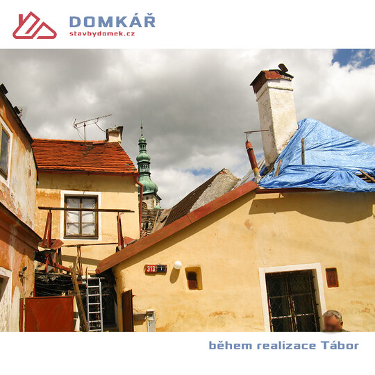 rekonstrukce střechy TÁBOR