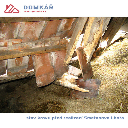 rekonstrukce střechy SMETANOVA LHOTA