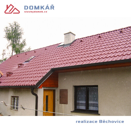 rekonstrukce střechy PRAHA BĚCHOVICE