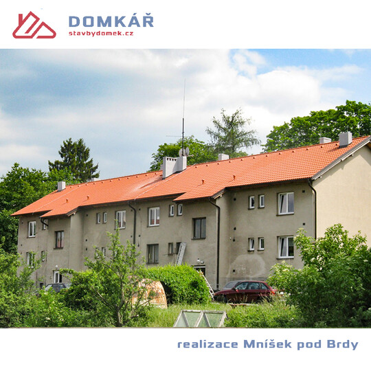 rekonstrukce střechy MNÍŠEK POD BRDY