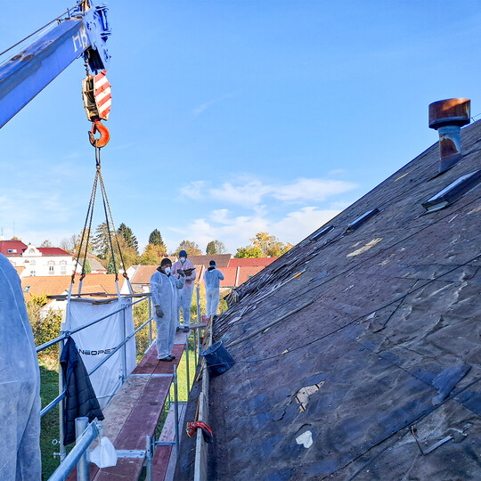 2025 | CHOTOVINY | Stříbrná alej | výměna střešní krytiny pro SVJ