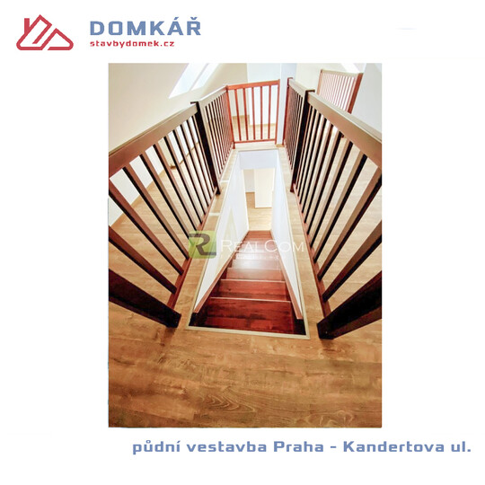 půdní vestavba KANDERTOVA - PRAHA