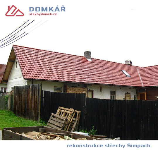 rekonstrukce střechy ŠIMPACH