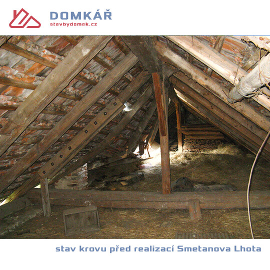 rekonstrukce střechy SMETANOVA LHOTA