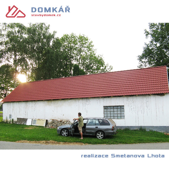 rekonstrukce střechy SMETANOVA LHOTA