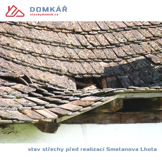 rekonstrukce střechy SMETANOVA LHOTA
