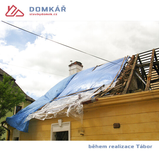 rekonstrukce střechy TÁBOR