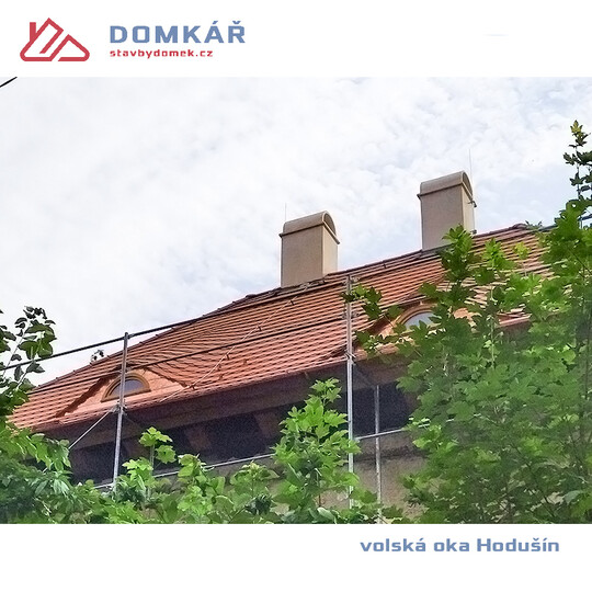 rekonstrukce střechy fary HODUŠÍN